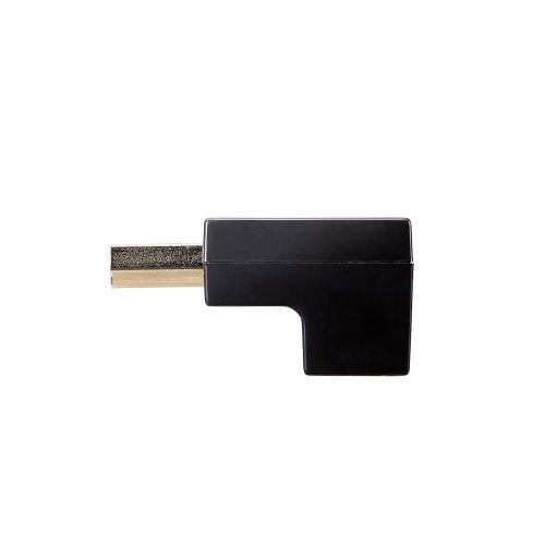 まとめ得 エレコム HDMI L字型アダプター(タイプA-タイプA)スリム 下向き AD-HDAABS02BK x [3個] /l_画像2