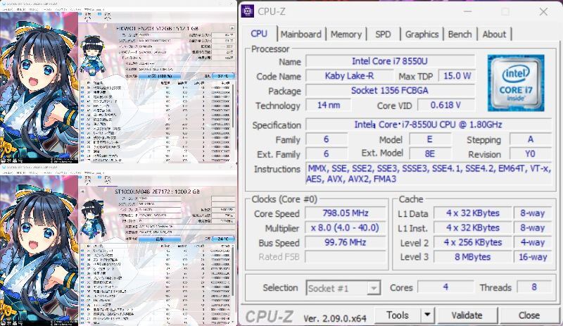 第8世代Core i7-8550U Windows11Pro最新23H2Ver. Office2021 新品M.2SSD512GB+HDD1TB【LIFEBOOK AH58/B3】8G/Wi-Fi/HDMI/ブル-レイ/USB3.1の画像8