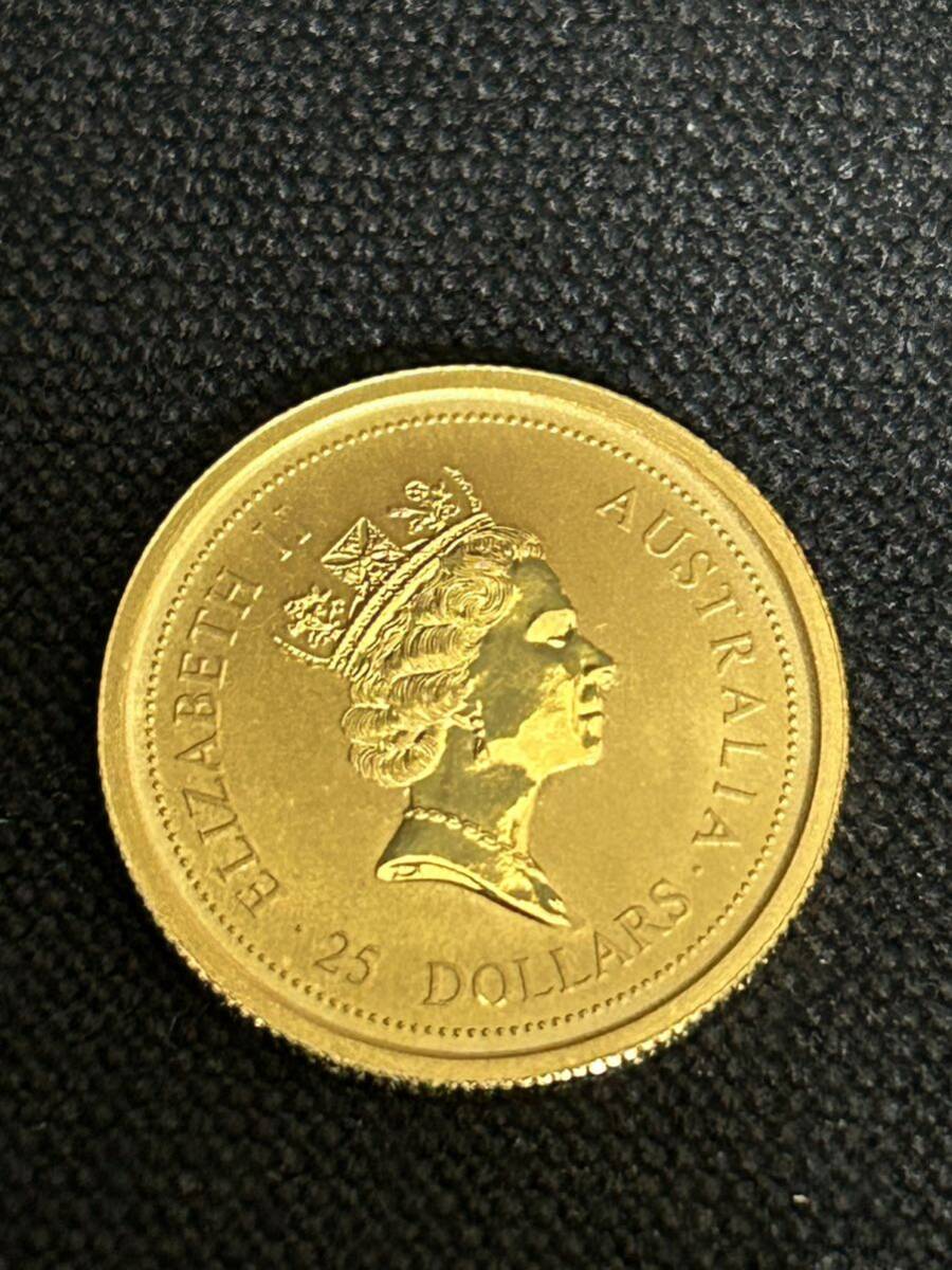 K24 kangaroo gold coin 1|4oz 24 gold Australia original gold 