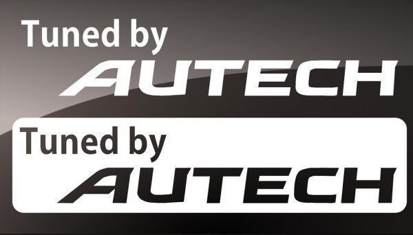 ◇送料無料◇Tuned by AUTECH ステッカー◇ELGRAND CUBE NOTE NV350　キャラバン【No.012】_白色サンプル