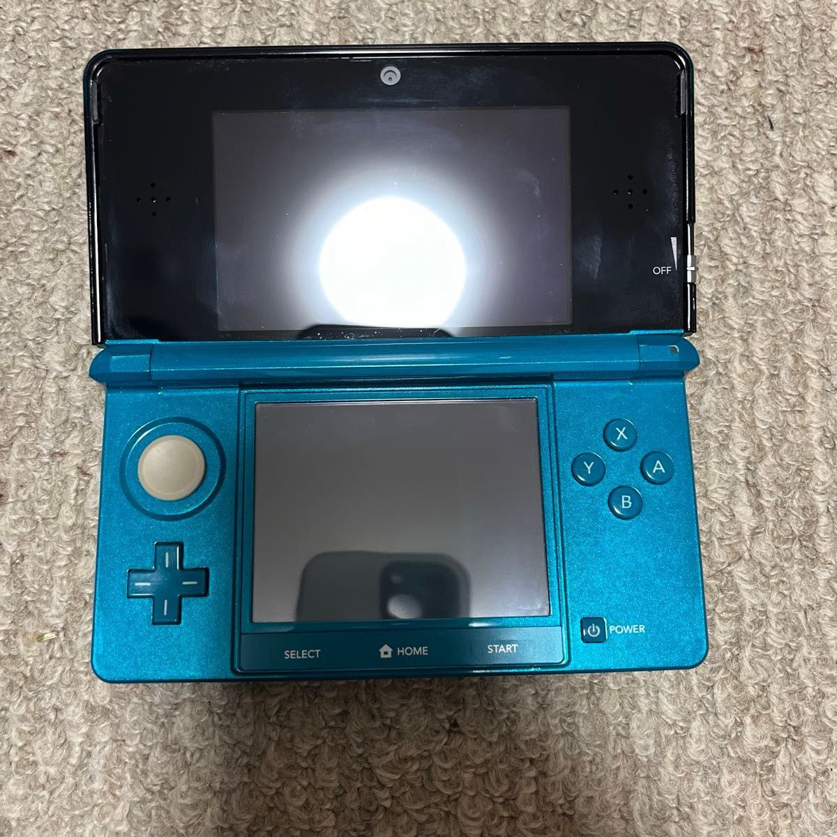 ニンテンドー3DS アクアブルー