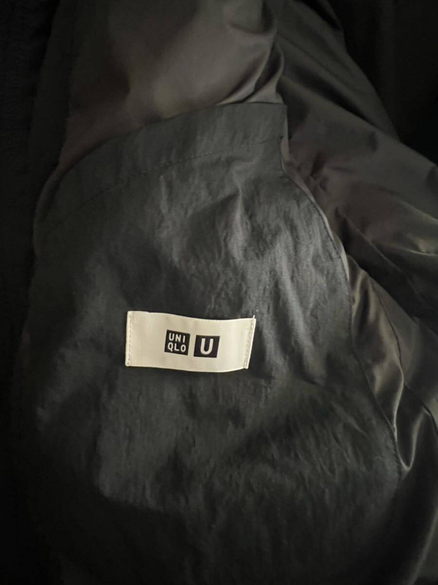 【オンライン限定サイズ】UNIQLO U ユニクロ メンズ パデッドボリュームジャケット XL ブラック 黒　クリストフ・ルメール_画像5