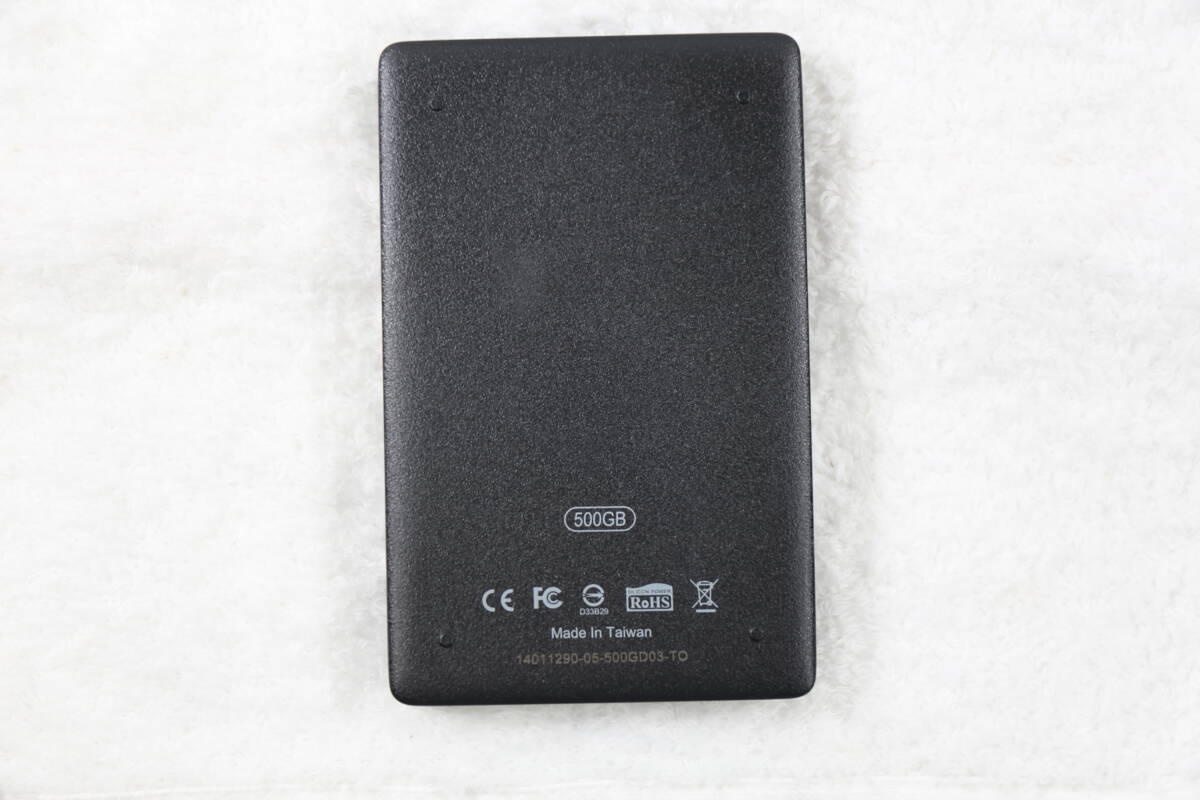 管032806/シリコンパワー 2.5インチ ポータブルHDD　500GB USB3.0対応 Diamond D03 SP500GBPHDD03S3K/読み込み確認_画像7