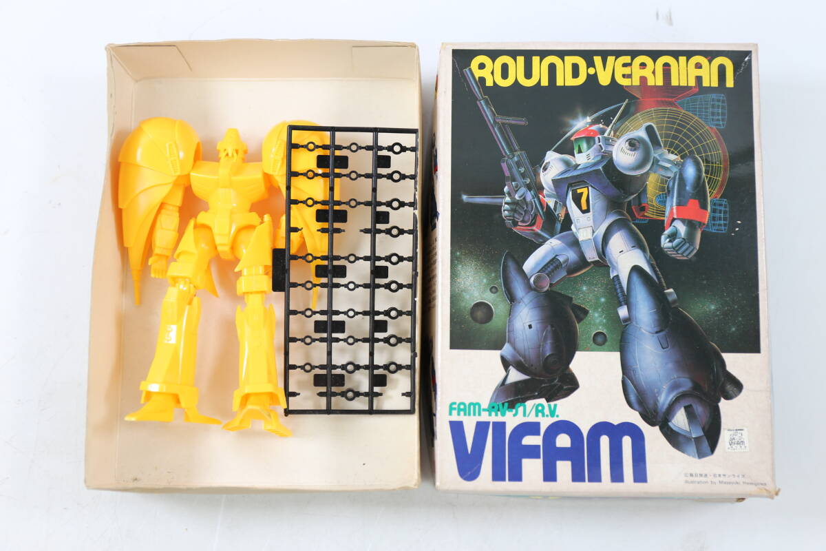  tube 040705/ 1/144 round bar ni Anne baifam Ginga Hyouryuu Vifam 1983 year 11 month manufacture sale Bandai construction plastic model rare out of print 