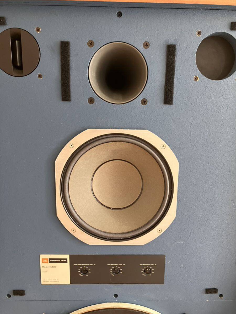 Yahoo!オークション - 引き取り限定 JBL 4343B スピーカー ペア Yahoo!オークション - 引き取り限定 JBL 4343B スピーカー ペア