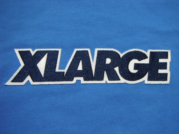 【YPK105】良品★XLARGE エクストララージ スウェットパーカー スタンダードロゴパッチ 101203012012 Lサイズ ストリート_画像3