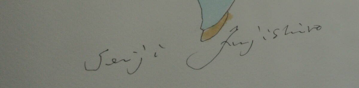  праздник * 100 . память лот глициния замок Kiyoshi . акварельная живопись исходная картина подлинный кисть автограф автограф 