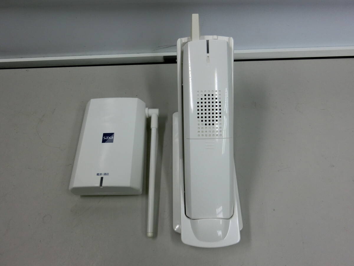 ^vSAXA cordless telephone machine BT600+WS600 (AC adaptor none ) receipt possible 1^V