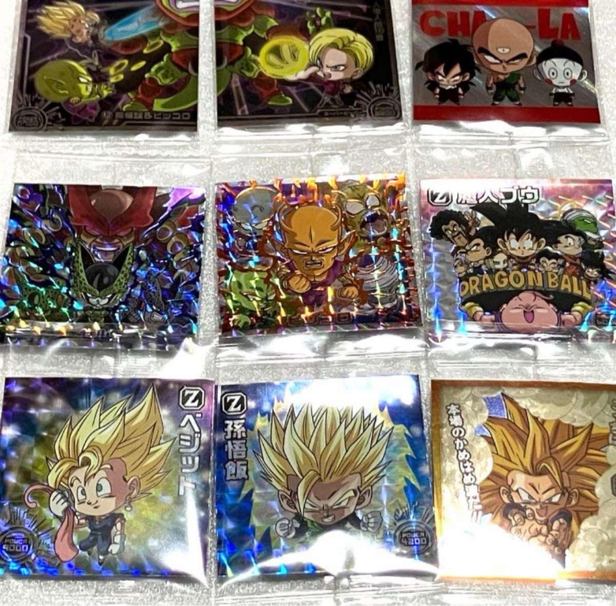 最終値下げ ドラゴンボールウエハースシール　まとめ売り 超戦士シール 