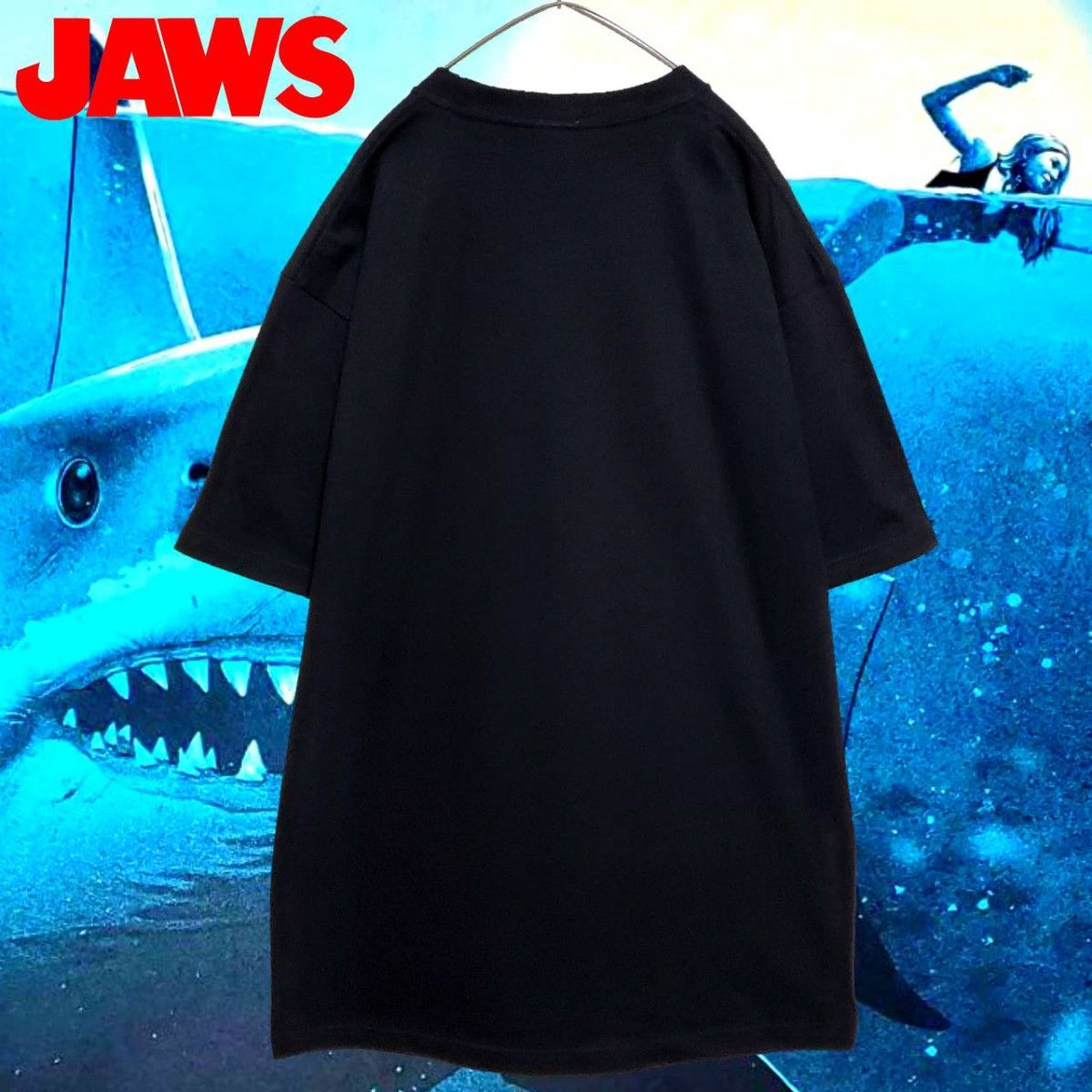 【新品】JAWS ポスターTシャツ黒