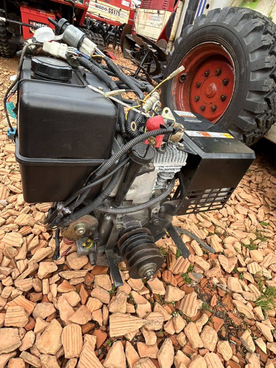 ヤナセエンジンスノースロワー88HSTから外した中古エンジン始動 ヤナセエンジンスノースロワー88HSTから外した中古エンジン始動