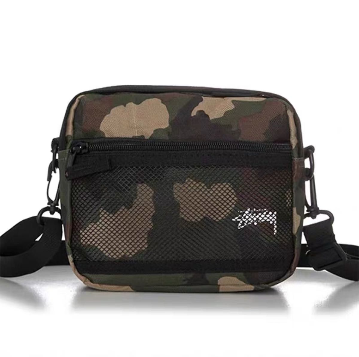 STUSSY ステューシー ショルダーバッグ カモフラージュ