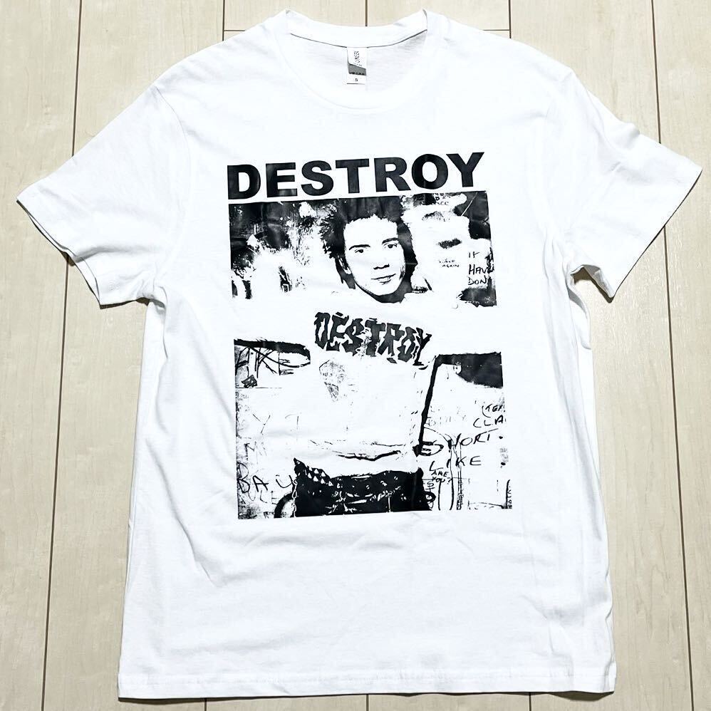 ☆新品☆Sex Pistols セックスピストルズ Johnny Rotten パンク バンド Tシャツ Sサイズ(検)666 ライダース Seditionaries Sid Vicious #4