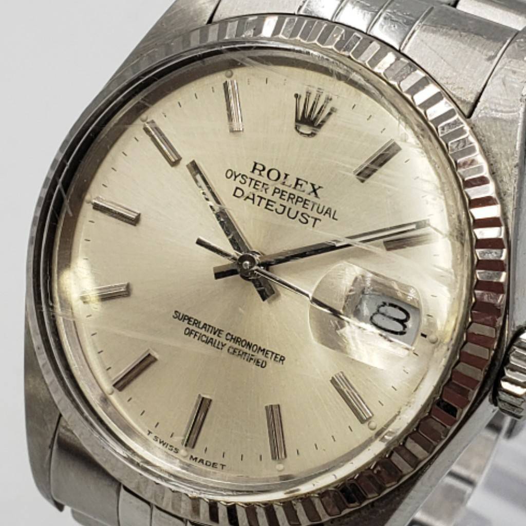 M19855(051)-552/TY300000 腕時計 ROLEX OYSTER PERPETUAL DATEJUST 16014 ロレックス デイトジャスト オイスター パーペチュアルの画像1