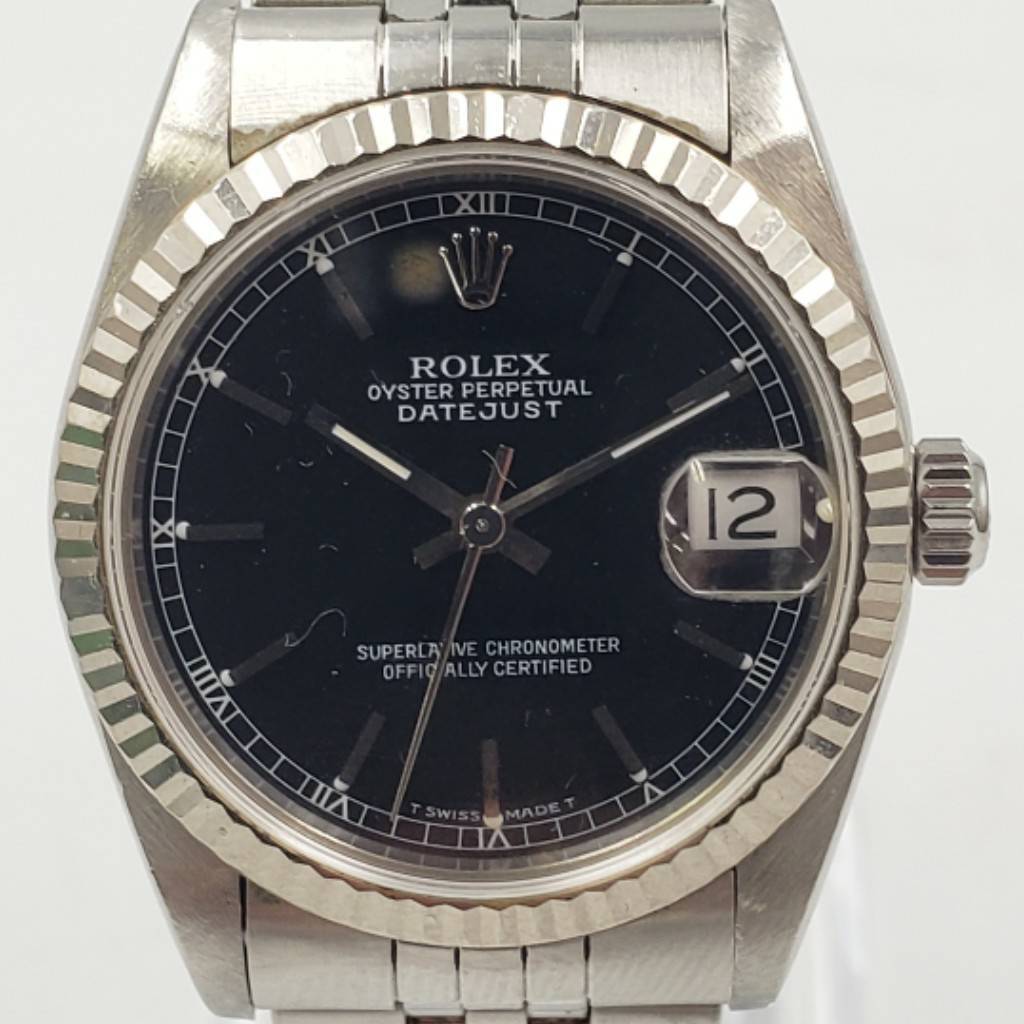 M3384(051)-555/MY400000 腕時計 ROLEX OYSTER PERPETUAL DATEJUST 68274 ロレックス デイトジャスト オイスター パーペチュアル 箱付の画像2