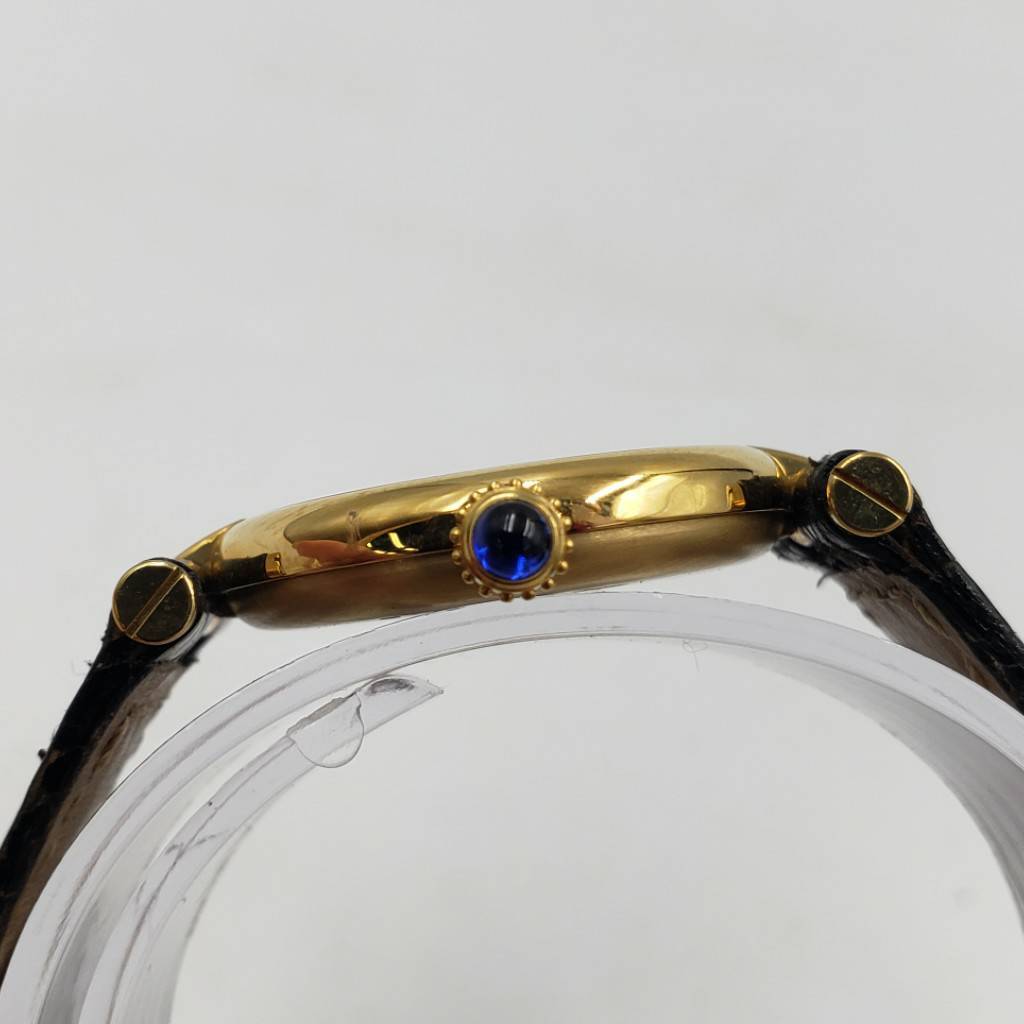 M278993(051)-571/IK55000 腕時計 Cartier カルティエ マストヴァンドーム ヴェルメイユ QZクォーツ レディース 箱付きの画像6