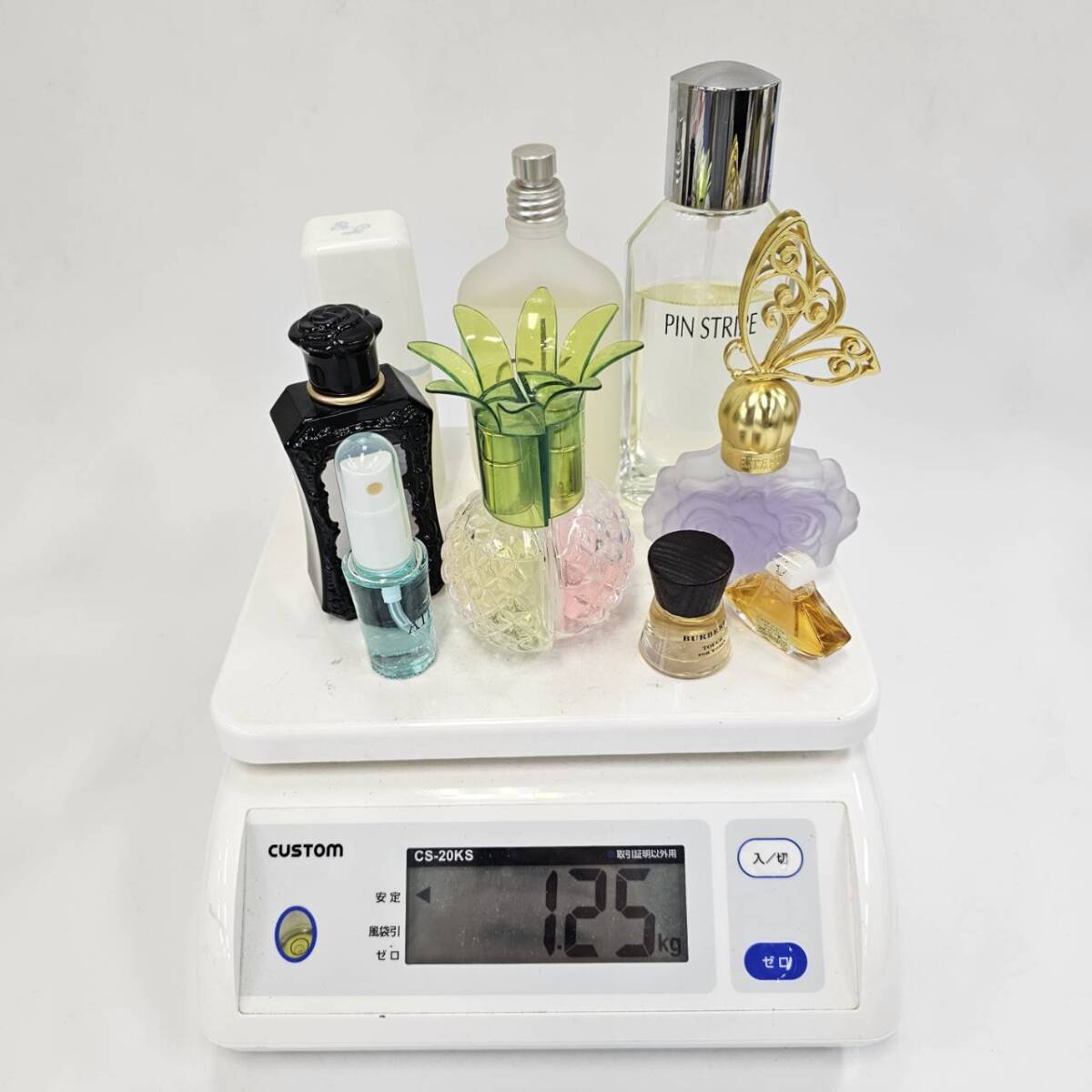 E052(1200)-616 香水 10点まとめ 約1.25kg Calvin Klein カルバンクライン/ANNASUI アナスイ/タルティーヌエショコラ/他 ミニボトルの画像8