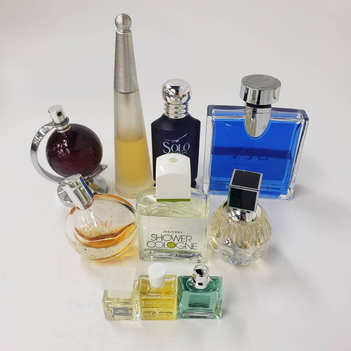 M052(1300)-576 perfume 10 point summarize approximately 1.37kg HERMES Hermes /BVLGARI BVLGARY /JIMMY CHOO Jimmy Choo / Yves Saint-Laurent / other 