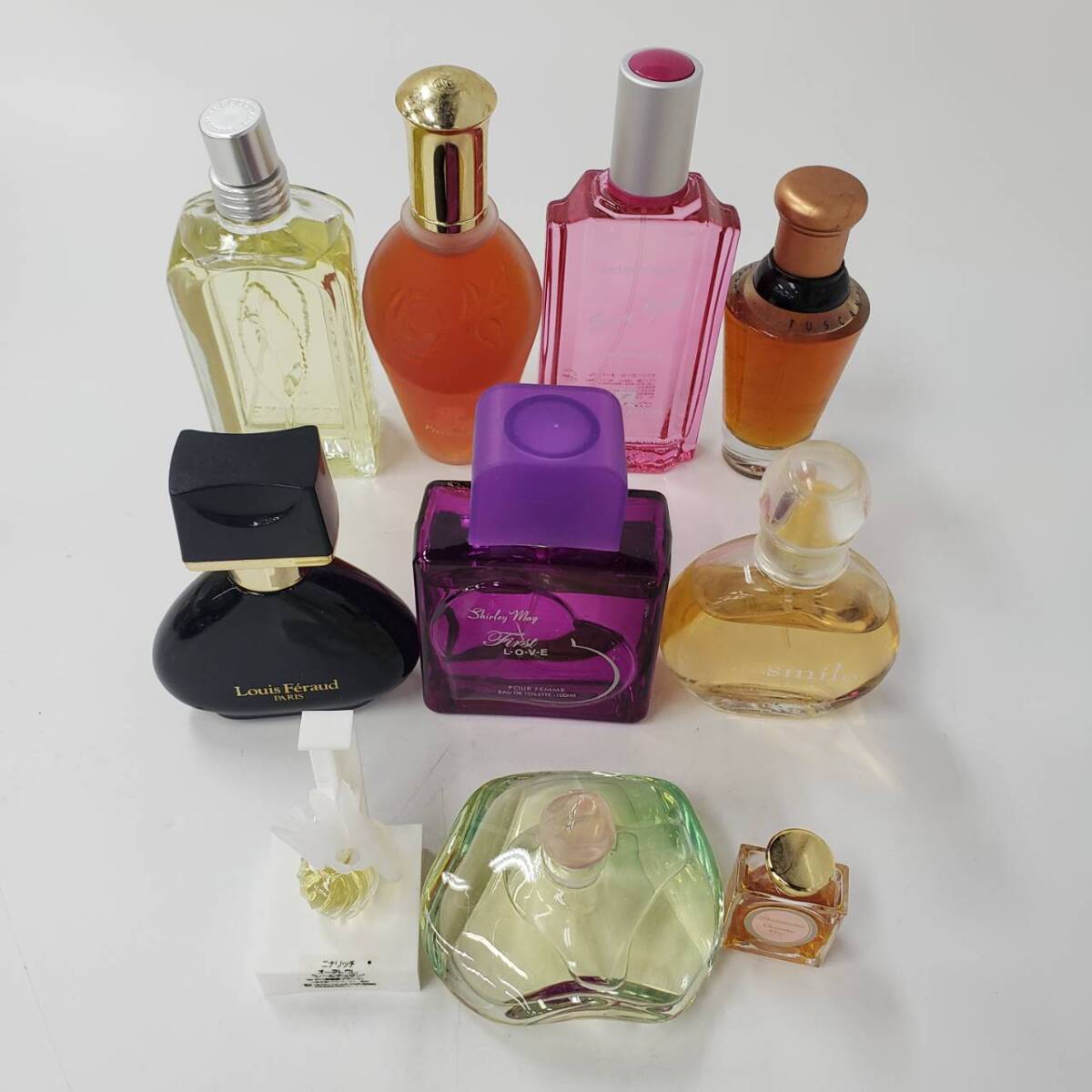 M052(1500)-580 香水10点まとめ 約1.58kg Christian Dior クリスチャン・ディオール/L'OCCITANE ロクシタン/NINA RICCI/他の画像1