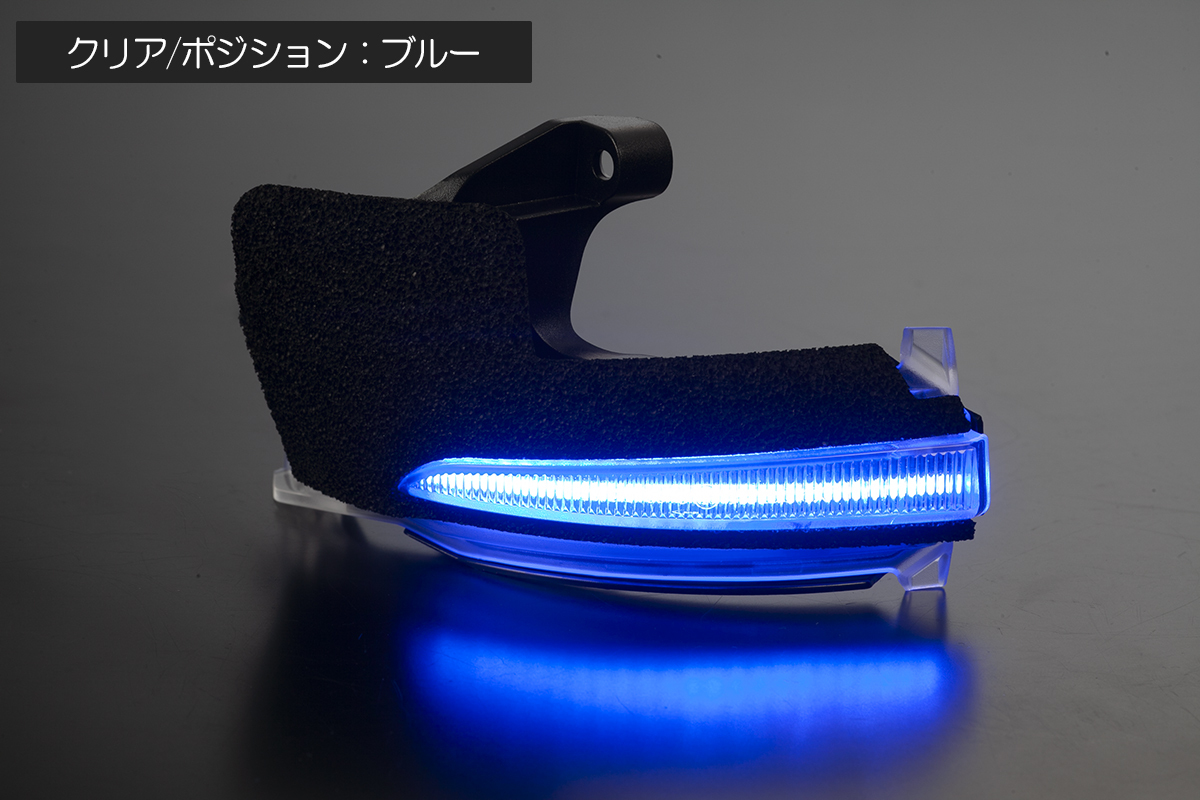 40 серия Vellfire . звезда VERSION SS LED указатель поворота линзы KIT прозрачный / синий свет AGH40W/AGH45W/AAHH40W/AAHH45W