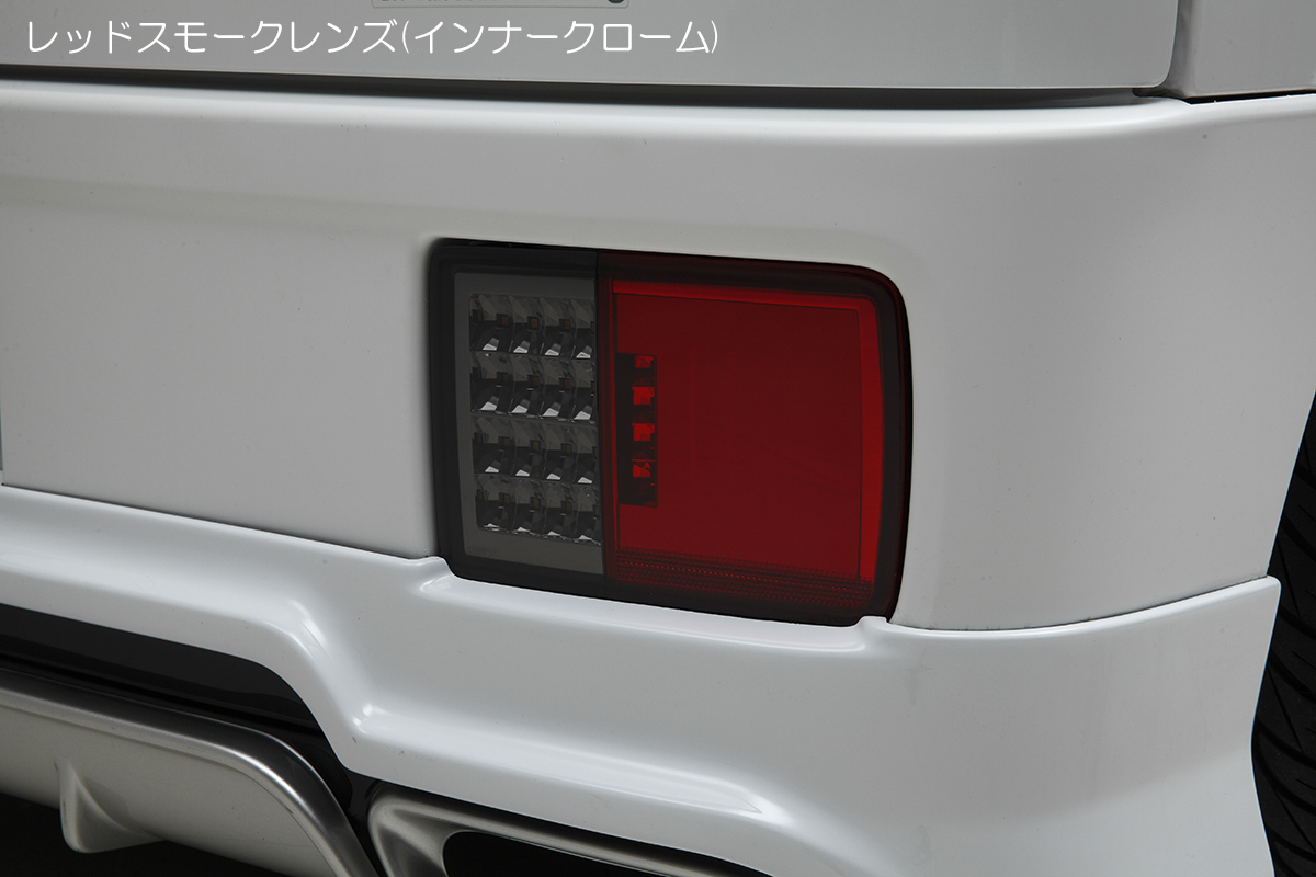 [流星バージョン] エブリイバン (DA17V/DA64V) オールLEDテールランプ Ver.3 [レッドスモーク] シーケンシャルウインカー エブリィ バン_画像2