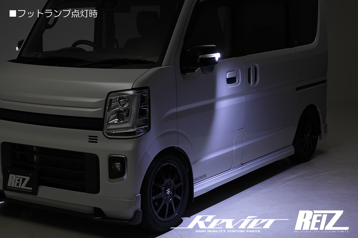 カバーセット DA16T キャリイ 7型～ LED ウインカーミラー Ver.4 ZJ3/クリア/ポジション青光 オープニング機能付き キャリィ_画像4