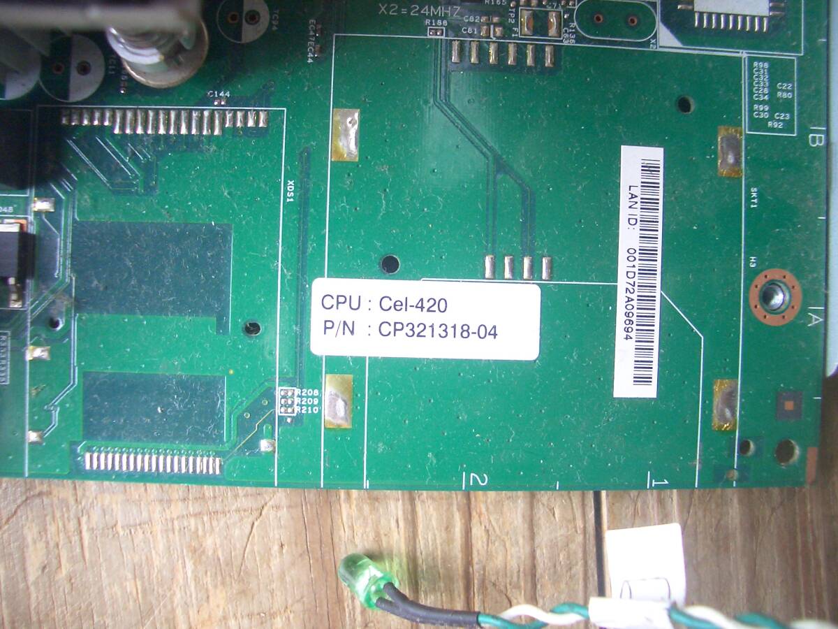 富士通製 PC FMVマザーボード  intel Celeron 1.6GHz 中古の画像7