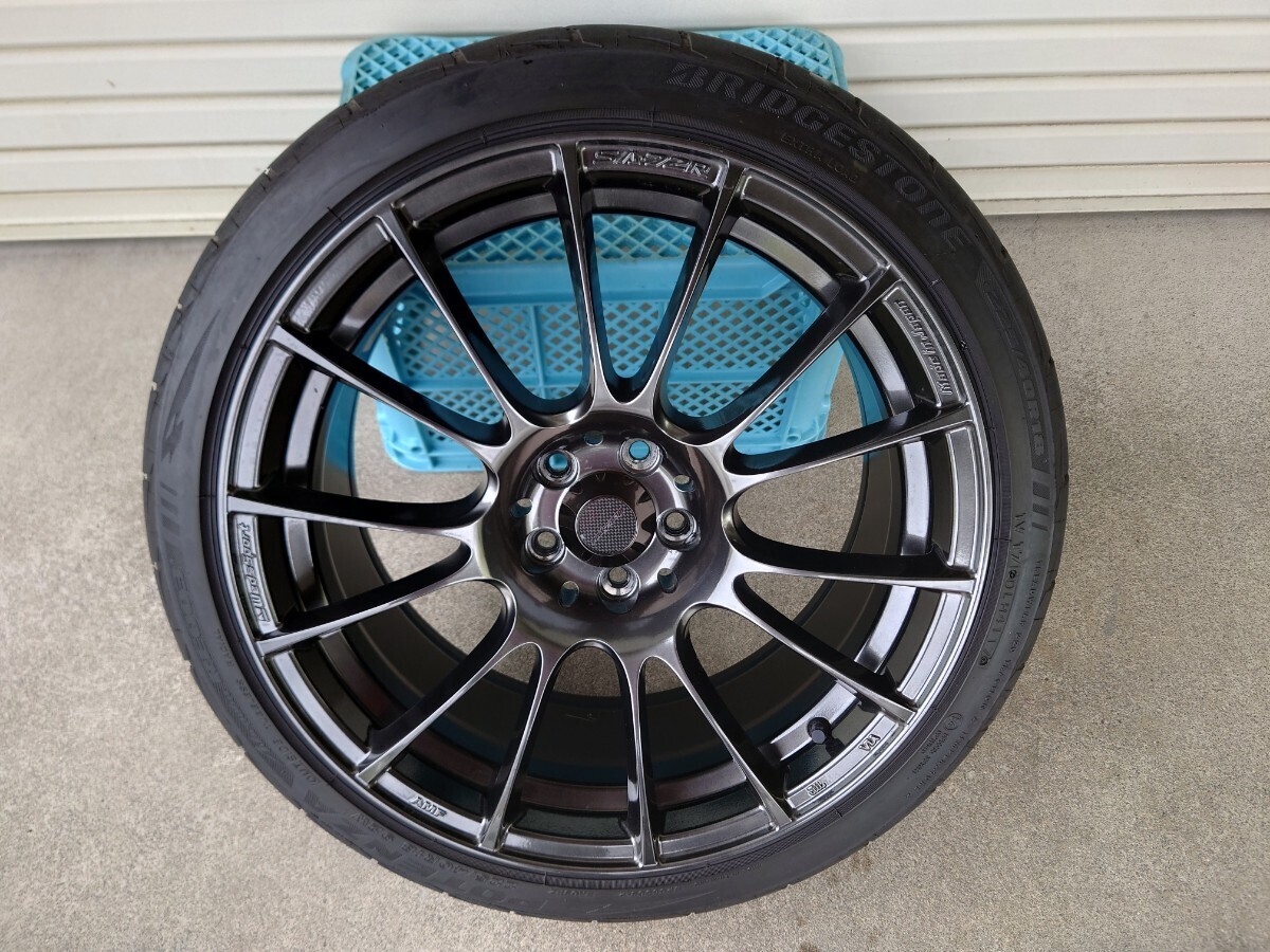 Weds ウェッズスポーツ SA-72R 18/8.5J INSET45 PCD100 5H ブリジストン POTENZA RE003 アドレナリン 225/40R/18 BRZ.86.GR86 等の画像5