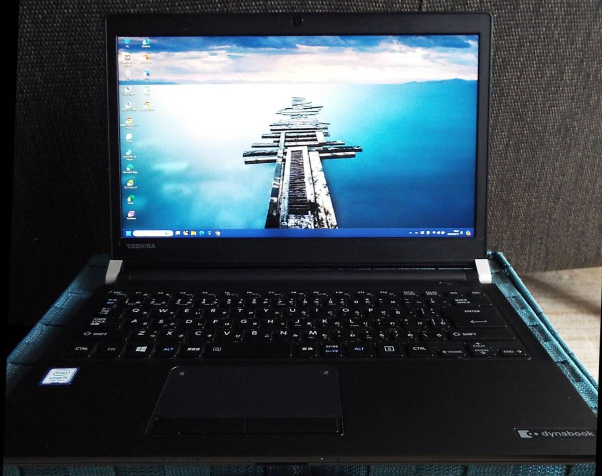 ◆★ 東芝 Dynabook R73/J /Core i5-7200U/M.2 SSD128GB メモリ8GB/13.3 (1920×1080) /Win11 Office2019 Home&Business★◆_画像1