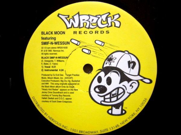 同盤2枚入り/US ORIGINAL/BLACK MOON/SMIF-N-WESSUN - HEADZ AIN'T REDEE/DA BEATMINERZ REMIX収録/BLACK SMIF-N-WESSUN/AHMAD JAMALネタ_画像2