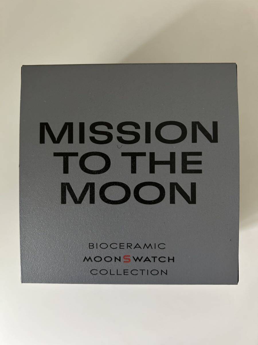 新品 オメガ スウォッチ OMEGA Swatch Mission to the Moon ムーン 購入店保証書の画像4