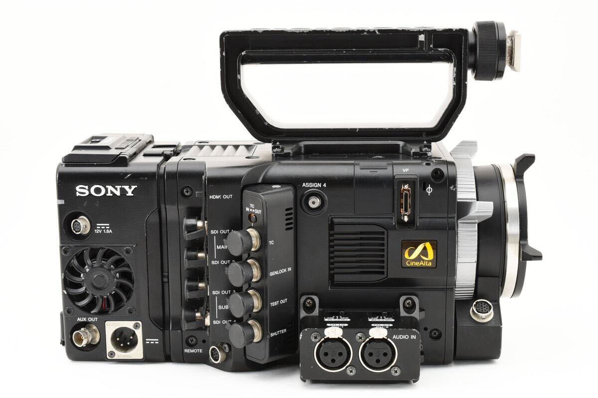 SONY ソニー CineAlta 4Kカメラ ラージセンサーカメラ PMW-F55 AXS-R5付き 【通電1265h】【現状品】 #1348