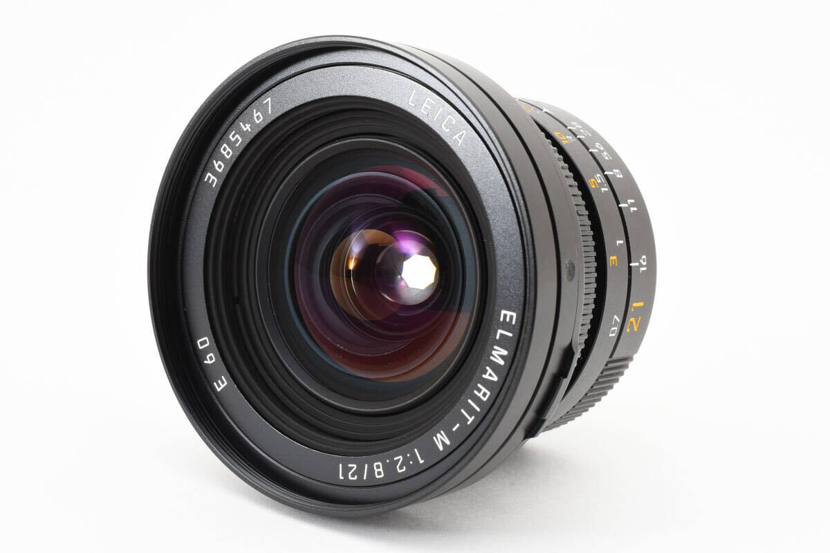 【並品】 Leica ELMARIT-M 21mm F2.8 E60 カメラレンズ 広角 単焦点 Mマウント ライカ 【動作確認済み】 #1372_画像2