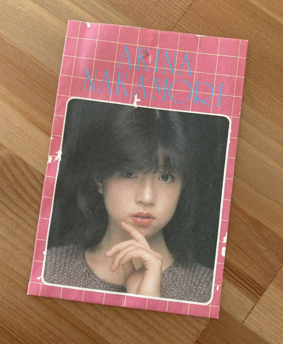 中森明菜さん ステッカーシールとカード袋3種類  Amada 研音 昭和アイドル 昭和レトロ 80年代アイドル アマダの画像6