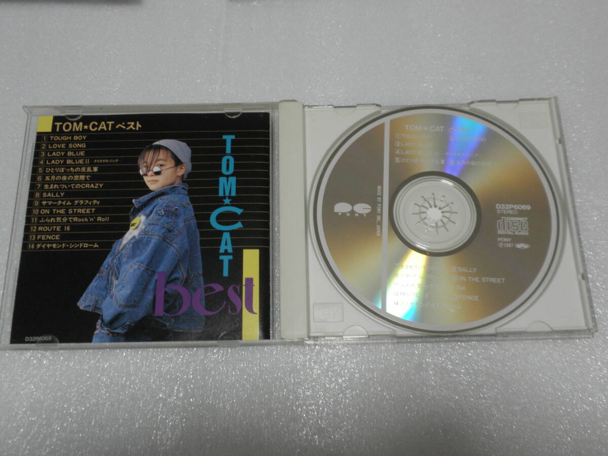 CD TOM☆CAT best（ベストアルバム、トム・キャット）北斗の拳 OPの画像3