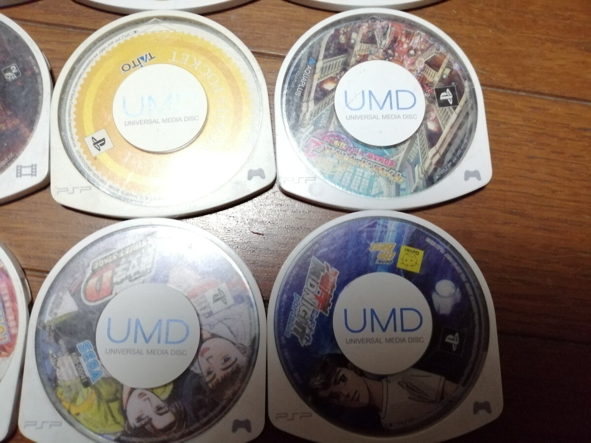 PSPソフト UMD まとめ 16点 頭文字D 湾岸ミッドナイト 絶対 PSPソフト UMD まとめ 16点 頭文字D 湾岸ミッドナイト 絶対