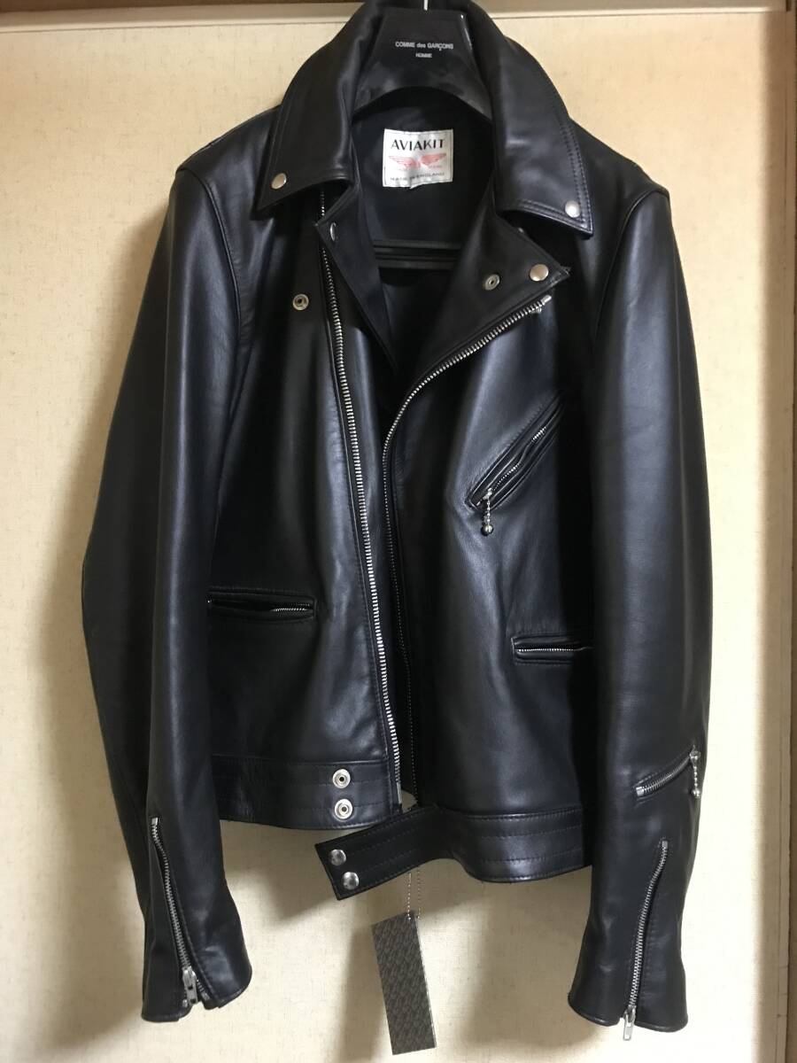 超希少サイズ44 極美品 ルイスレザー サイクロン タイトフィット カウハイド Lewis Leathers No.441T 44 豪華特典付きの画像1