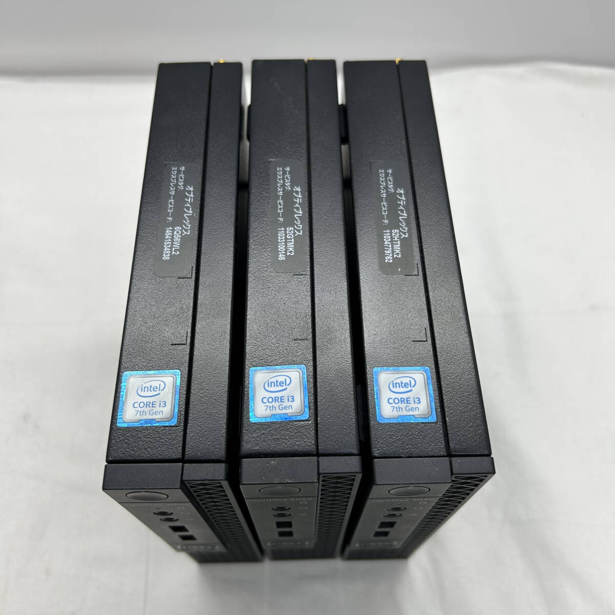 【3台セットジャンク品】OptiPlex 3050 Micro intel Corei3 第7世代【41703】の画像2