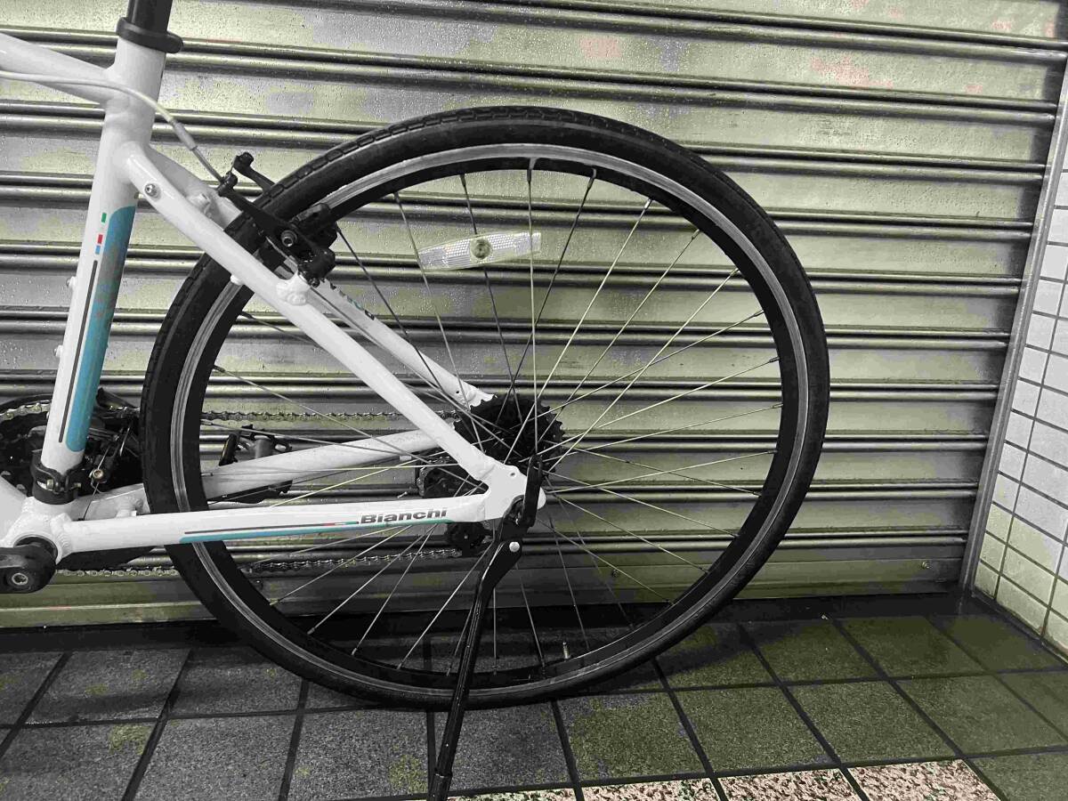 【Bianchi】ROMAⅣ　クロスバイク　3x8s 700x28c 460mm ホワイト_画像3