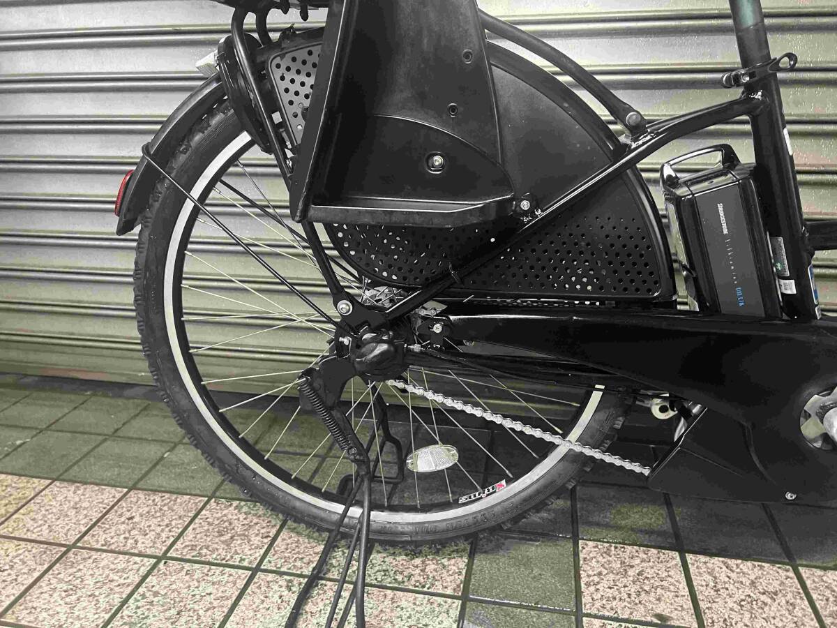 【BRIDGESTONE】電動アシスト自転車 HYDEE.II（ハイディーツー） 26型 内装3段変速 クロツヤケシの画像6