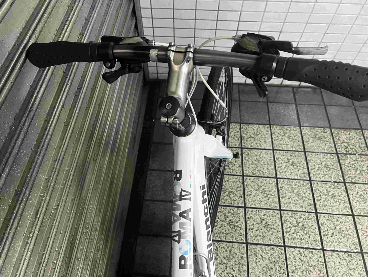【Bianchi】ROMAⅣ　クロスバイク　3x8s 700x28c 460mm ホワイト_画像10