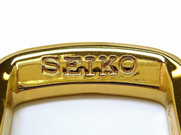 ☆新品正規品☆『SEIKO』セイコー ステンレス尾錠 15.0mm 金色【送料無料】の画像6