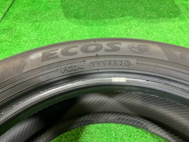 ★愛知発 ｂB・ヴィッツ等 YOKOHAMA ECOS ES31 185/55R15 2020年製 200サイズ 1個口発送 ※商品説明要確認 の画像4