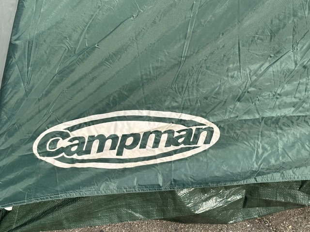 愛知発☆ Campman キャンプマン 5人用ドーム型テント CP955CD ハイルーフ 140サイズ ※商品説明要確認の画像6
