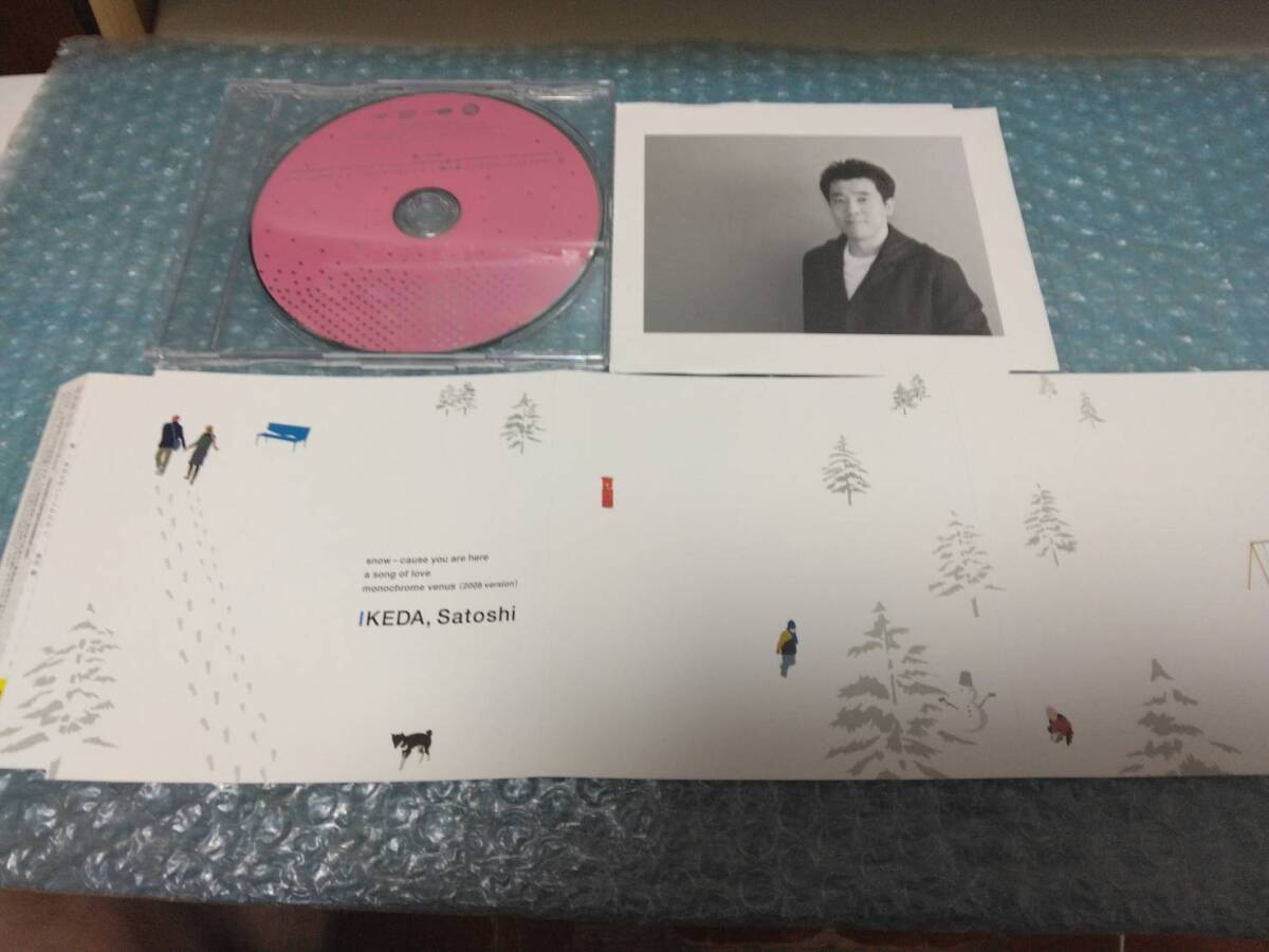  including carriage prompt decision Ikeda Satoshi CD[ snow ~ you .......~/ love. .(feat. Sawada Chikako )/ monochrome -m* venus 2008]TECH-15198 repeated departure record used 