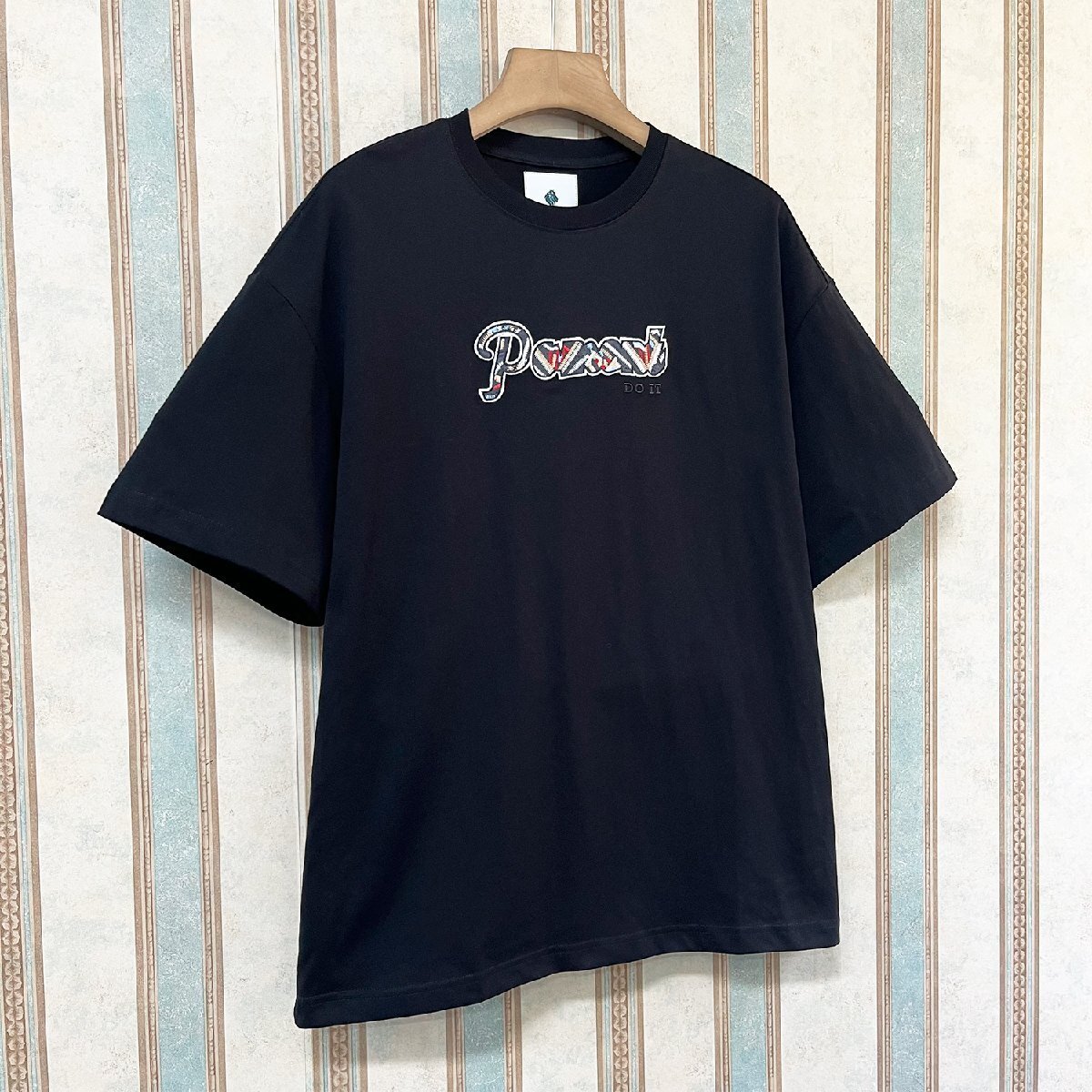 定番 定価2万 FRANKLIN MUSK・アメリカ・ニューヨーク発 半袖Tシャツ コットン100％ 吸汗通気 薄手 英字 シンプル カットソー 男女兼用 M_画像10