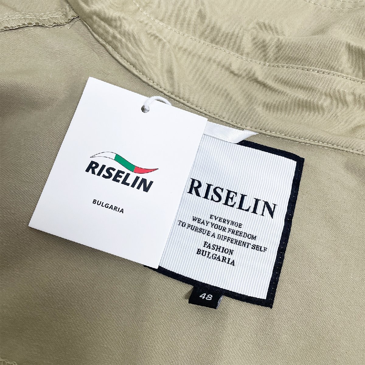 新作ヨーロッパ製※定価4万◆ブルガリア発※RISELIN 長袖シャツ 薄手 吸汗 速乾 洗練 ライトアウター スポーツ 通勤通学 定番 L/48_画像8