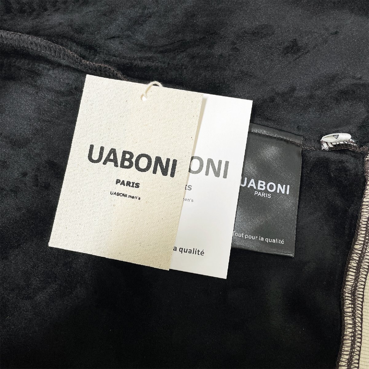 枚数限定EU製＆定価5万◆UABONI*Paris*パーカー*ユアボニ*パリ発◆個性 裏起毛 防寒 スウェット トレーナー プルオーバー 日常着 XL/50_画像8