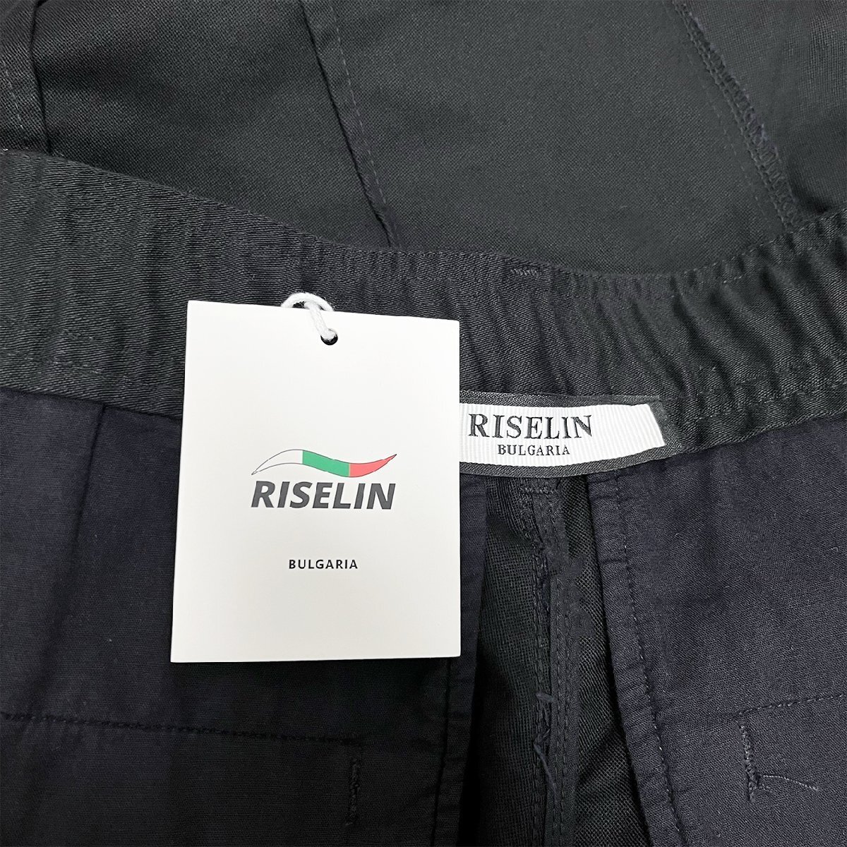 高級ヨーロッパ製※定価3万◆ブルガリア発※RISELIN ショートパンツ コットン100％ ゆったり 通気 爽やか 無地 定番 半ズボン 短パン 夏 Lの画像10