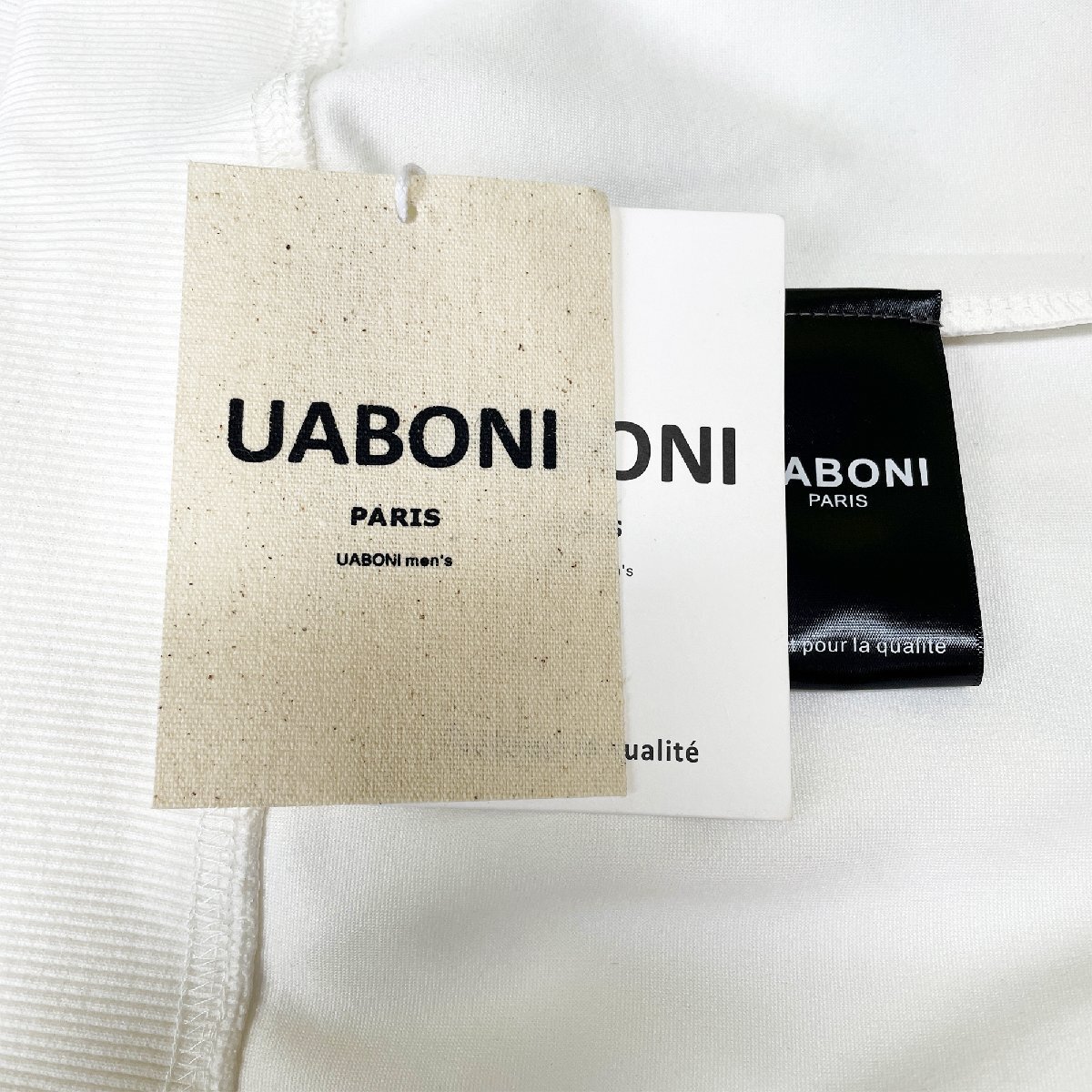 上級EU製＆定価4万◆UABONI*Paris*トレーナー*ユアボニ*パリ発◆綿100％ 長袖 吸汗 通気性 和風 夕日 スウェット ストリート 秋冬 2XL/52_画像9